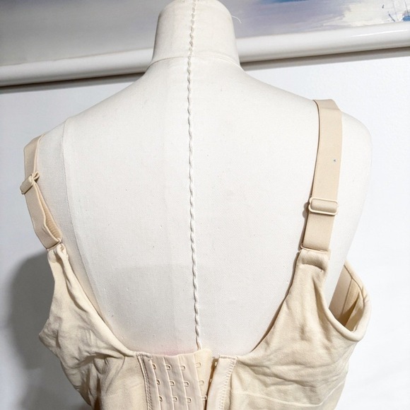 Truekind Supportive Comfort Wireless Shaping Bra Beige 3XL - Picture 4 of 5